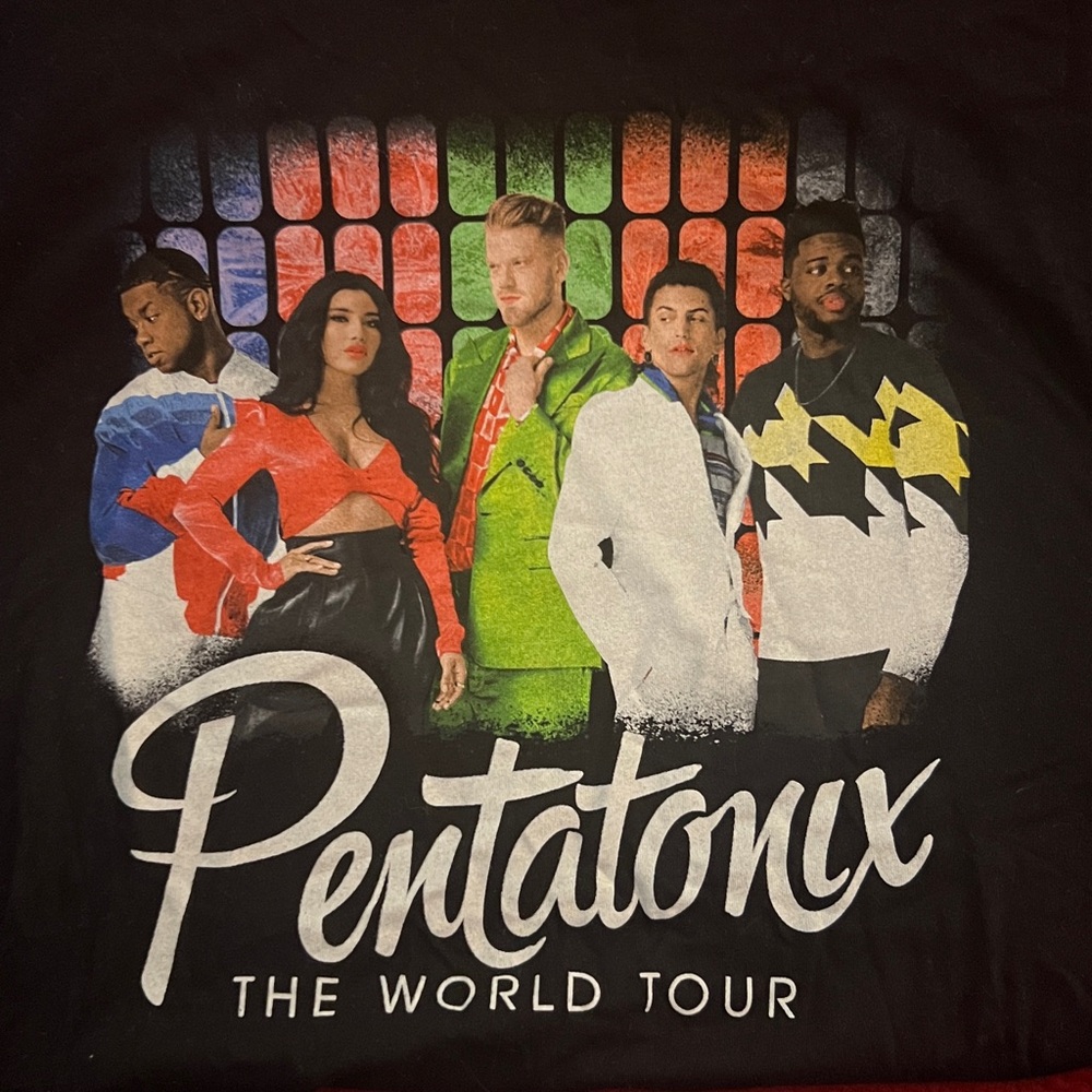 Pentatonix The World Tour Graphic T-Shirt from 2019